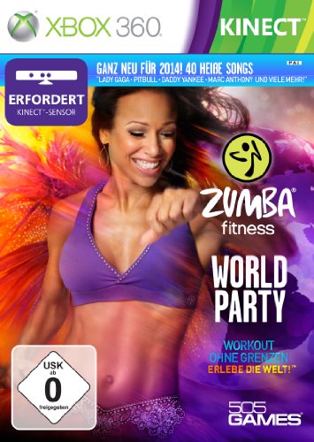 Zumba Fitness World Party Kinect Xbox Zumba Fitness